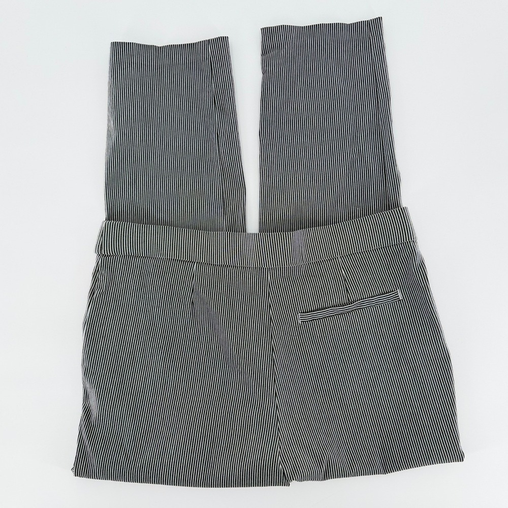 JULES & LEOPOLD Navy Blue White Pinstripe Sailor Button Ankle Pants Large - Picture 5 of 8
